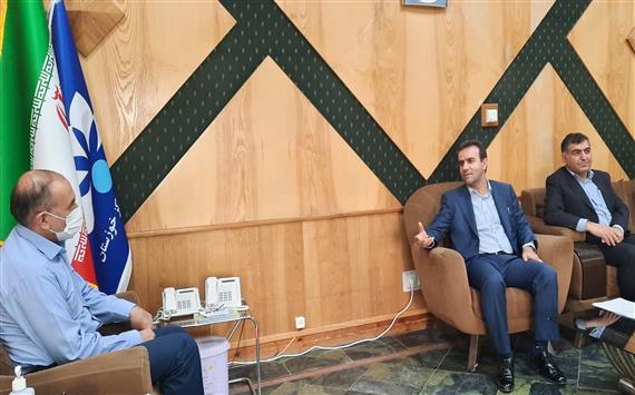 دیدار مدیر عامل شرکت توزیع نیروی برق خوزستان با مدیرکل سازمان صدا و سیما