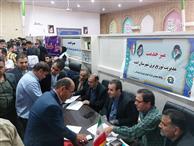 حضور مدیرعامل شرکت توزیع نیروی برق خوزستان در میز خدمت شهرستان ایذه