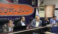  نشست نظارت و پایش اجرای طرح مهتاب و جمع‌آوری انشعابات غیرمجاز در خوزستان