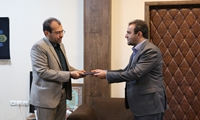 دیدار مدیرعامل شرکت توزیع برق خوزستان با رییس کل دادگستری و دادستان مرکز استان به مناسبت هفته قوه قضاییه