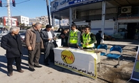 میز خدمت طرح قبض سبز در ادارات و اماکن عمومی شهرستان ایذه بر پا شد