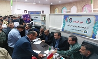 حضور مدیرعامل شرکت توزیع نیروی برق خوزستان در میز خدمت شهرستان ایذه