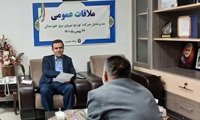 گزارش تصویری از جلسه ملاقات مردمی مدیرعامل شرکت با مردم و مشترکین