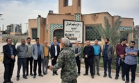 اعزام کاروان راهیان نور شرکت توزیع نیروی برق خوزستان به مناطق عملیاتی