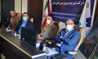 نشست هماهنگی پیک بار 1401 شرکت های توزیع برق خوزستان، اهواز و ایلام با حضور مدیرکل خدمات مشترکین توانیر برگزار شد