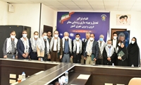 تجلیل از بسیجیان شرکت توزیع نیروی برق خوزستان به مناسبت هفته بسیج