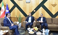 دیدار مدیرعامل شرکت توزیع نیروی برق خوزستان با مدیرکل صدا و سیمای مرکز خوزستان