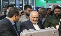 حضور استاندار خوزستان در نمایشگاه هفته دولت و بازدید از غرفه شرکت توزیع نیروی برق خوزستان