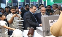 حضور شرکت توزیع نیروی برق خوزستان در نمایشگاه هفته دولت