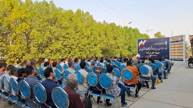 رویارویی با متخلفان در مسیر صیانت از شبکه/ مجاهدت نیروهای عملیاتی برق خوزستان در طرح مهتاب